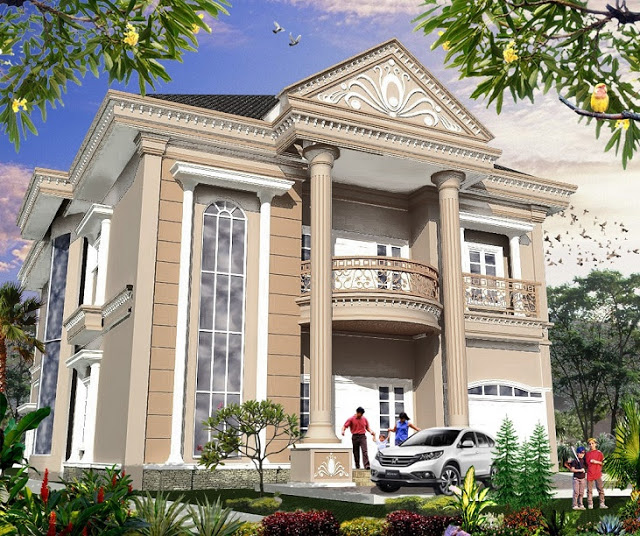 100 Desain Gambar Rumah Mewah BintoroBuild Jasa 