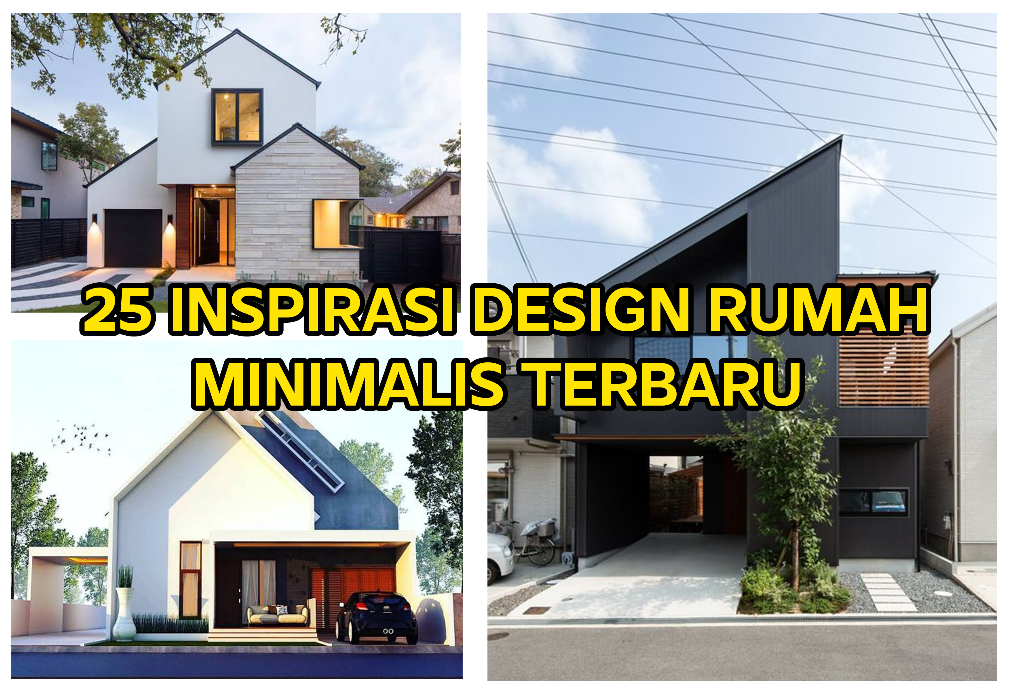 25 Inspirasi Desain Rumah Minimalis Terbaru Bintorobuild