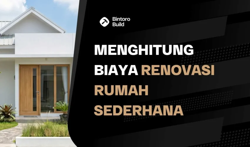 Renovasi Rumah Sederhana