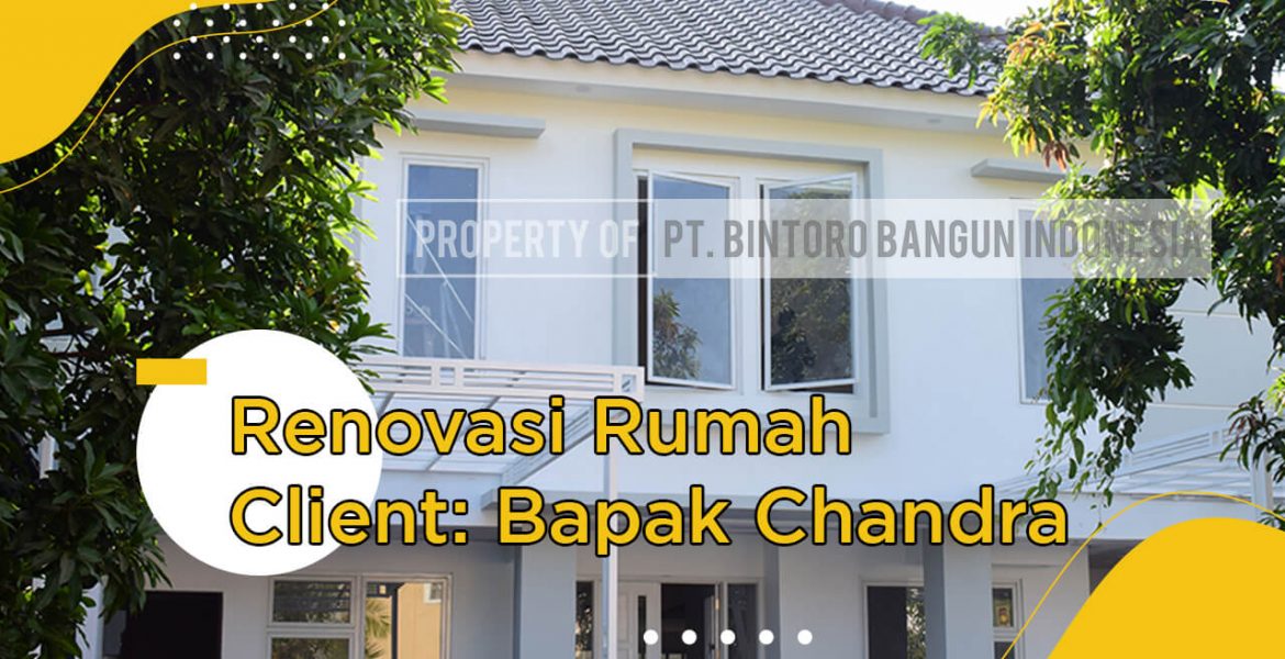 Thumbnail Renovasi Rumah Bapak Chandra Cibubur