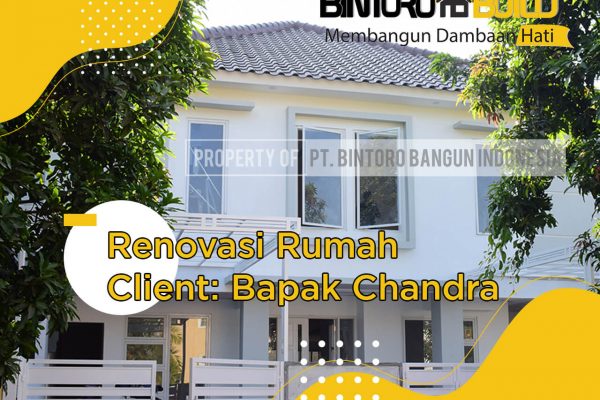 Thumbnail Renovasi Rumah Bapak Chandra Cibubur