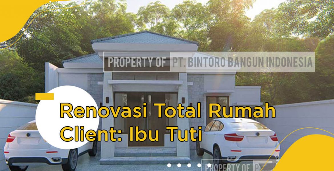 Thumbnail Renovasi Total Rumah Ibu Tuti Kramat Jati