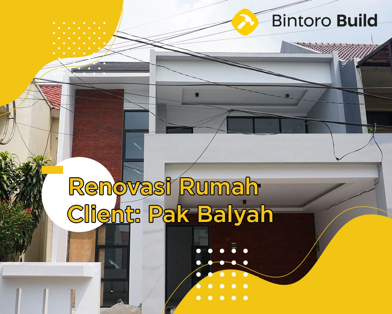 Project 060 Renovasi Rumah Bapak Balyah Bekasi BintoroBuild Jasa Renovasi