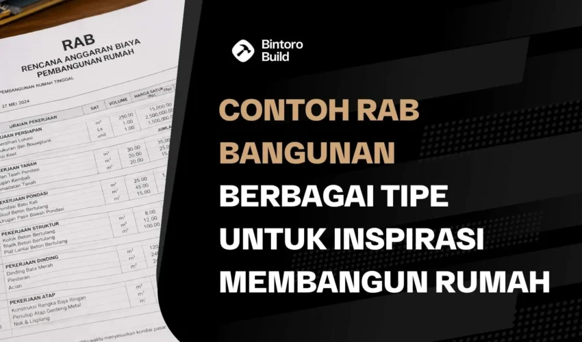 Contoh Rab Bangunan