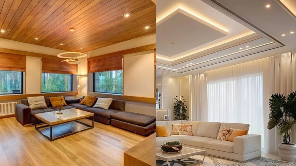 Perbandingan Plafon PVC dan Gypsum