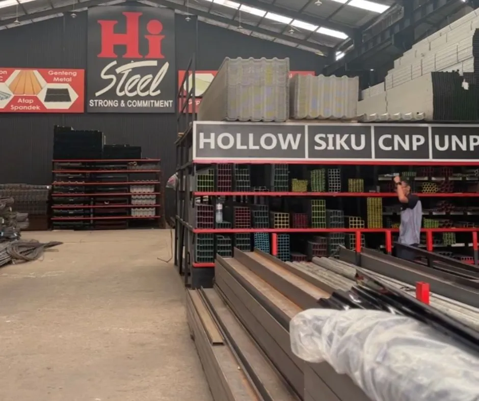 Kunjungan Manajemen Bintoro Corp ke Gudang Besi Hi Steel